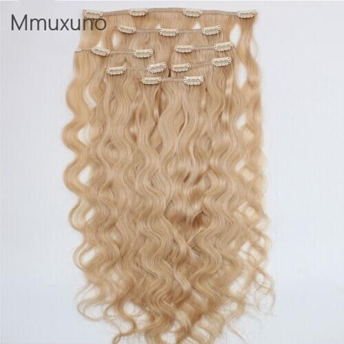 Natural water ripple pattern of human hair clip