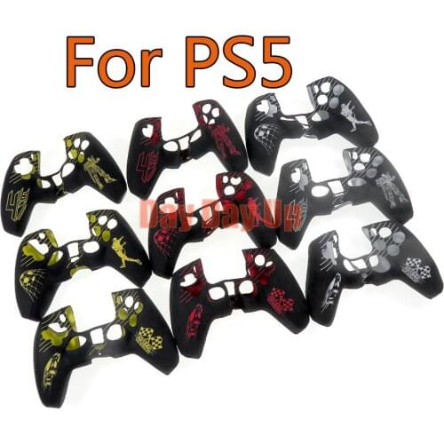 1pcs Non Slip Soft Silicone Case for ps5 Protective Cover Shell for PlayStation 5 PS5 Wireless Controller Accessories