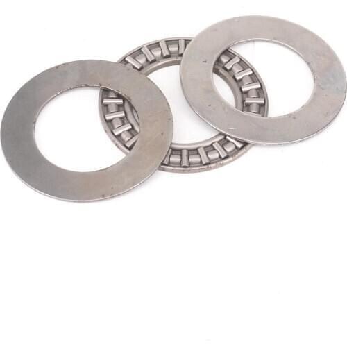 10) 25x42x2mm Thrust Needle Roller Bearing AXK2542 ABEC-1 Each With Two Washers