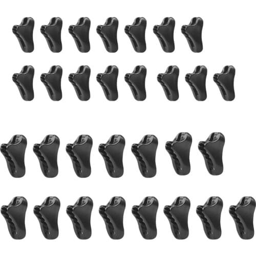 15 Pcs Tent Fastener Wind Rope Buckle Camping Triangle Fastener Cord Stopper Tightening Tool