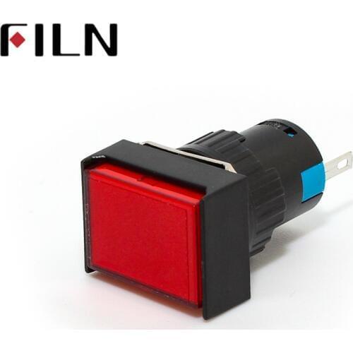 16mm 12V 24V 110V 3V 220V LED Red Blue Green White Amber Pilot lamp Indicator light