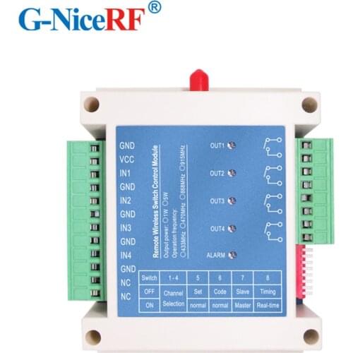 2pcs/lot SK109 1.5W 4KM 433MHz Four Channel Wireless Switch Controller Remote Control Switch Module