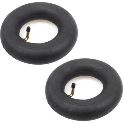 2 Pack 2.80/2.50-4 inch Inner Tube with TR87 Bent Valve Stem for Scooters, Lawn Mowers, Wheelbarrows, Hand Trucks