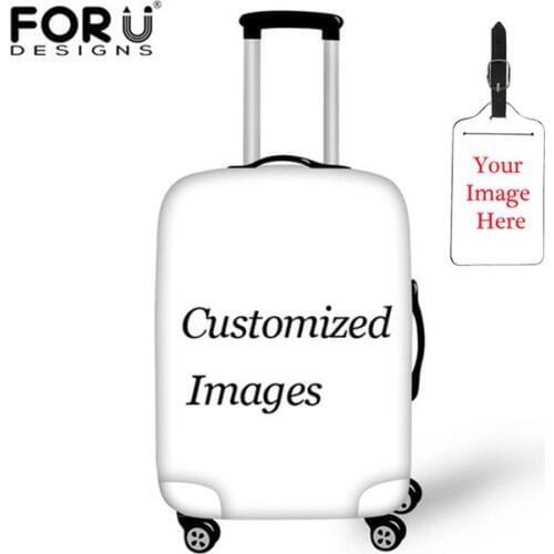 FORUDESIGNS Luggage Cover Customized Logo Wholesale Suitcase Protective Covers Tribal Ethnic Travel Accessories Case Cover New