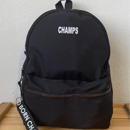 Tonar Bacgu Black Soft Fabric Backpack Unisex Casual Handy Sports Bag Style Elegant Casual