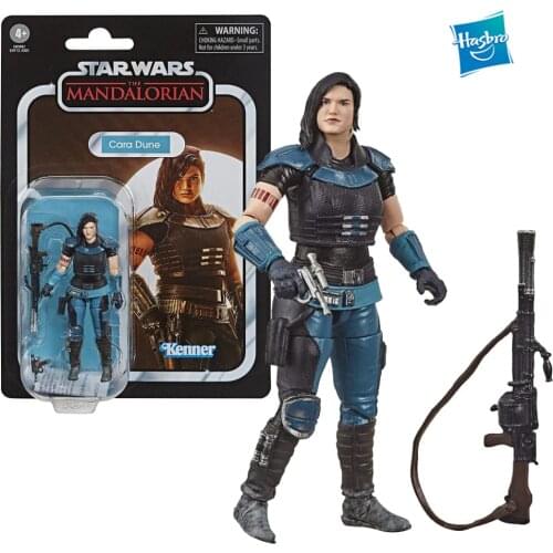 Hasbro Star Wars Cara Dune The Vintage Collection ABS Anime Action Figures Model Toys Birthday Gift 3.75 Inch