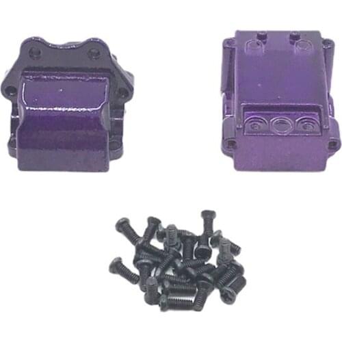 Alloy Gear Box Cover & Screws for Wltoys 144001 124018 1/14 1/12 Model Crawler Car Buggy Upgrade Parts
