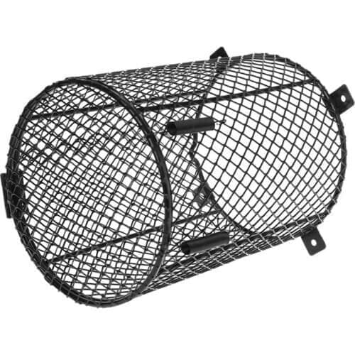 Reptile Heater Guard Heating Bulb Lamp Enclosure Cage Protector Metal Mesh Lamp Cover T3LE