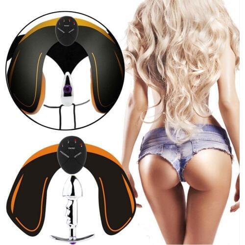 New Metal Outdoor Wearable Anal Plug Match Electro Shock Stimulation Beautiful Ass Plup Sex Toys For Women Man Couples