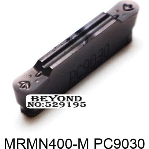 Korloy Original MRMN400-M PC9030 Two-headed CNC Carbide Inserts MRMN400 MRMN 400 Lathe Tools Cutter Turning Grooving Tool CNC