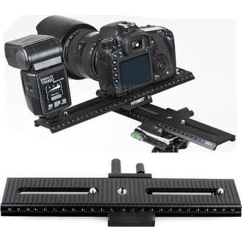 Macro Focusing Rail Slider Trimming Metal Tripod Movable Range 2 Way 1/4" Screw LP-01 LP-02 LP-03 For canon nikon dslr camera