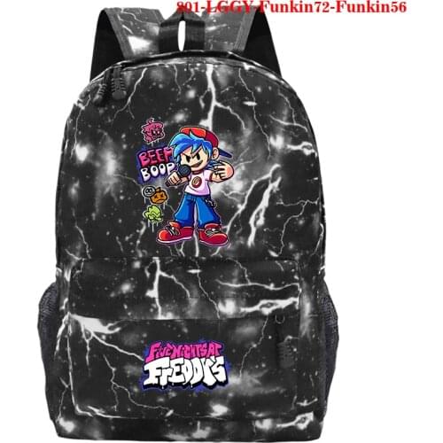 Game Friday Night Funkin Backpacks Students Cartoon School Bags Teens Travel Mochila Children Boys Girls Book Bag