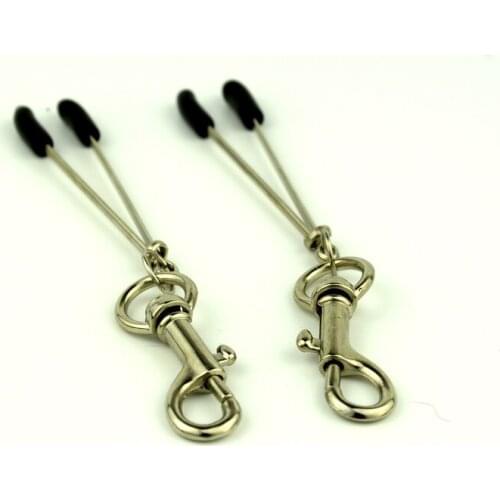 SM Stainless steel adult products alternative toys linked to nipple clip,nipple clamps