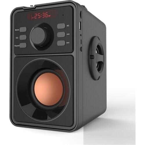 Outdoor Wireless Portable Bluetooth Speaker with Remote Controller Support TF Card 3D Stereo Phone Computer Subwoofer