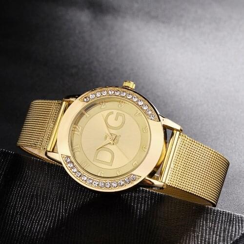 Gold Watch Women Ladies Scrub Belt Zegarek Damski Watches Surface Star Moon Korean Fashion Casual Women Wristwatch Reloj Mujer