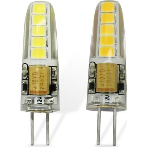 10pcs Mini G4 LED Lamp Beads 2W Bulb AC/DC 12V 220V Replacement G4 Halogen Light Bulbs for Wall Lamps Chandelier Spotlight