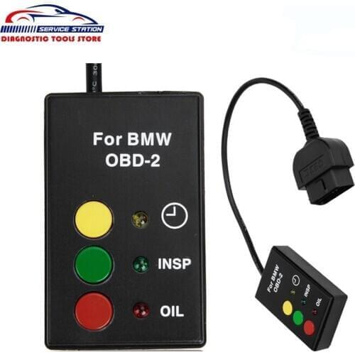 16Pin OBD2 Diagnostic Connector Airbag Reset For BMW Inspection Oil Service LED Reset Tool