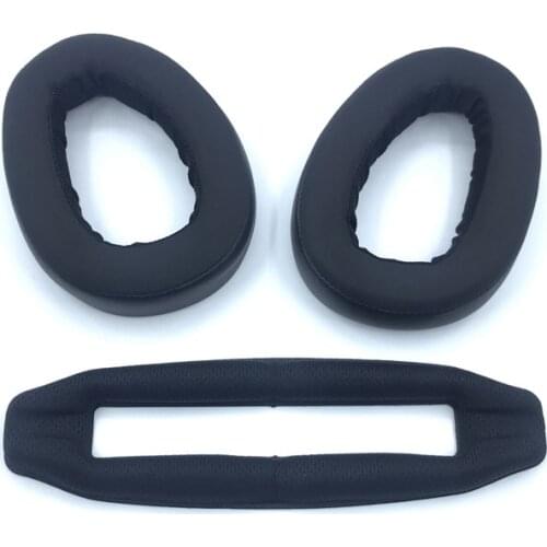 Replacement Ear Pads Headband for Sennheiser GSP600 GSP500 Headphones Soft Foam Ear Cushions Best Price
