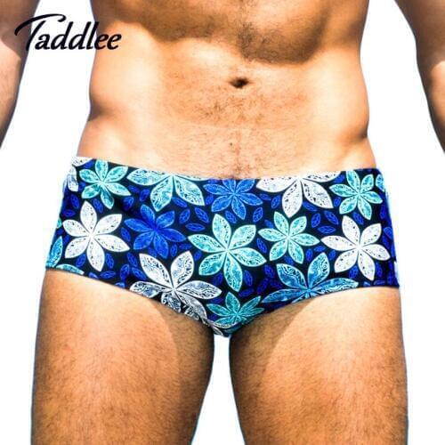 Taddlee Brand New Men Swimwear Swimsuits Swimming Boxer Trunks Man Mens Swim Bikini Briefs Gay Surf Board Shorts Europe Size