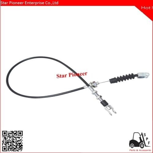 Forklift parts Accelerator cable 2CX55-22141, HC214A5-22141, HC2CX55-22141