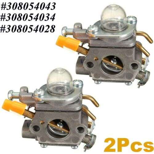 1 / 2 pcs Carburetor Carb for Ryobi Homelite ZAMA C1U-H60 308054034 308054003 308054028 308054015
