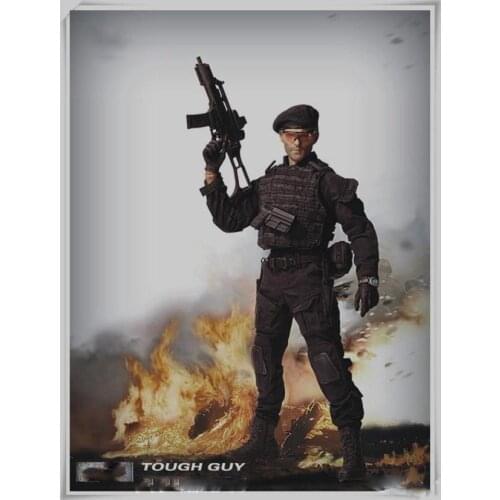 1/6 scale Collectible military figures doll mercenary soldier Tough guy Ultra flexible 12in action figure doll Plastic model toy