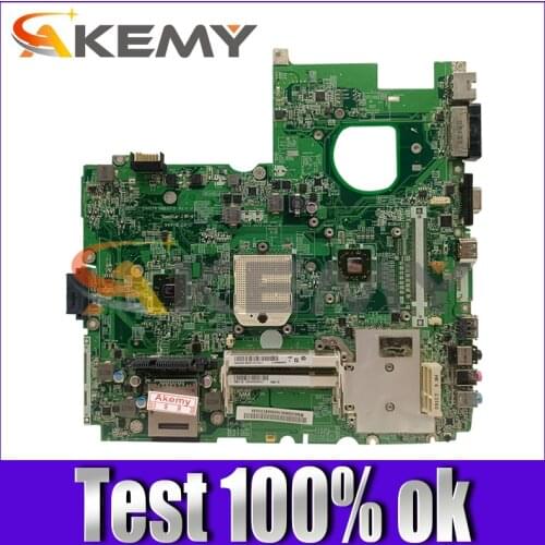 Akemy Laptop Motherboard For Acer aspire 6530 MAIN BOARD MBAUQ06001 DA0ZK3MB6F0 DDR2 Free CPU without graphics slot