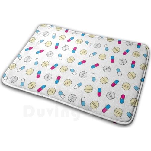 Pharmacy Pills Soft Non-Slip Mat Rug 3119 Carpet Cushion Pharmacy Tech Pharmacist Pharmacy