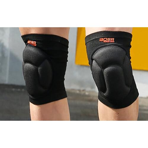 Warm Thicken Sponge Knee Support Protect Brand Pads Sport Pads Sleeve Crashproof Goalkeep Dancing Rock Climbing Kid Adult