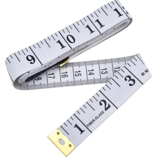 2021 New 60 Inch Soft Measuring Ruler Sewing Tailor Tape Ruler for Weight Loss Body Meter