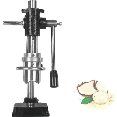 New Design Stainless Steel Manual Coconut Opener Green Coconut Driller Young Coconut Knife Drill