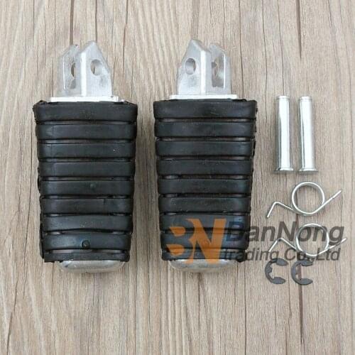 Front Footrests Foot pegs For YAMAHA VIRAGO XV125 XV250 XV400 XV500 XV535 XV750 XV1000 XV1100 XVS250 XVS400 XVS650 DRAG STAR
