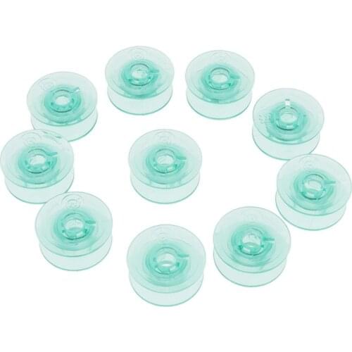 10x Plastic Bobbins Sewing Machine Bobbins Bobbin For Viking White Home Sewing Machine 4125615-45