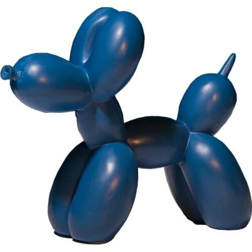 INS Balloon Dog Shape Statue Ornaments Wine Cooler Home Decoration Accessories Store Decor Modern Abstract Resin Craft Gift
