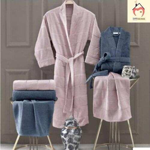 Towels-Bath Face-Hand Spa-Sauna Bathrobe-Cotton 6 pcs