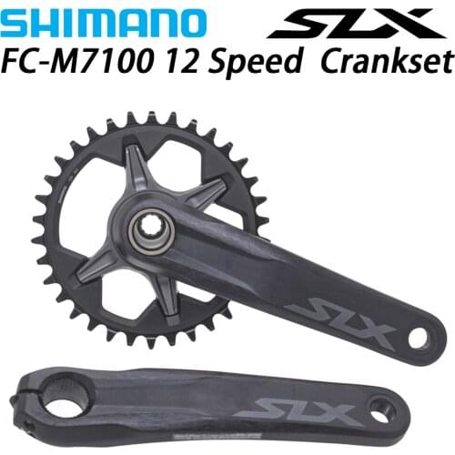 SHIMANO DEROE SLX FC M7100 1 HOLLOWTECH II 12 Speed MTB Crankset32T 34T 170MM 175MM