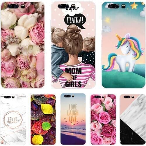 For Huawei P10 lite Silicone Soft Cover Phone Case For Huawei P10lite P 10 lite Cute Cover Back Case For Huawei P10 Plus Coque