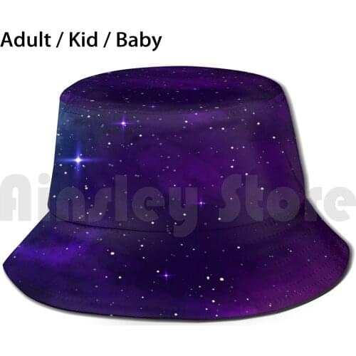 Space Galaxy With Abstract Shape And Stars Sun Hat Foldable UV Protection Space Space Star Galaxy Outer Space
