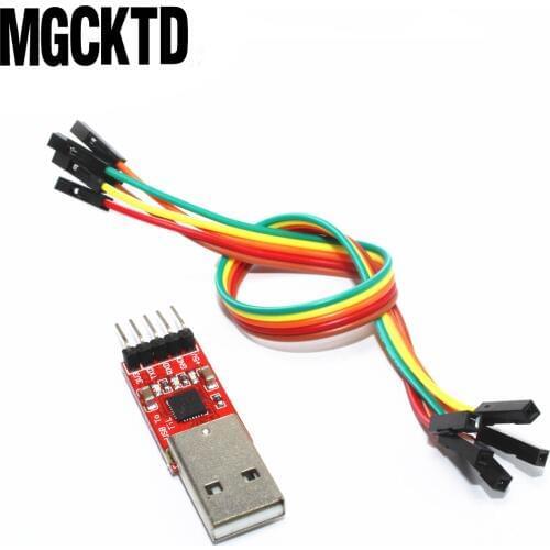 1pcs CP2102 module USB to TTL serial UART STC download cable PL2303 Super Brush line upgrade
