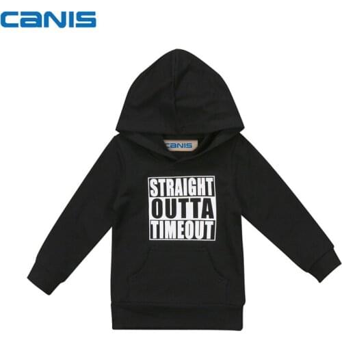 2017 New Fashion Boy Girl Clothes Baby Boy Girl Mini Boss Hoodie T-Shirts Tops Toddler Newborn Hooded Sweatshirt Outdoor Outfits