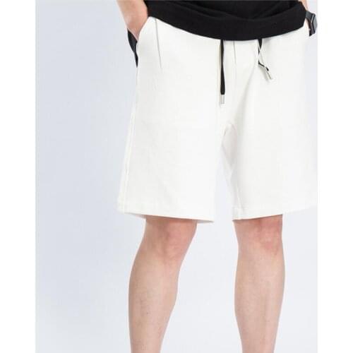 2021 Summer Mens Casual Cotton Shorts Fashion Short Pants Male Streetwear Clothes