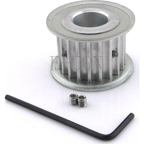 5pcs/lot HTD5M20 Timing Pulley 20teeth Synchronization Alumium Bore 12mm Teeth Width 26mm for 3D Printer and CNC Stepper Motor