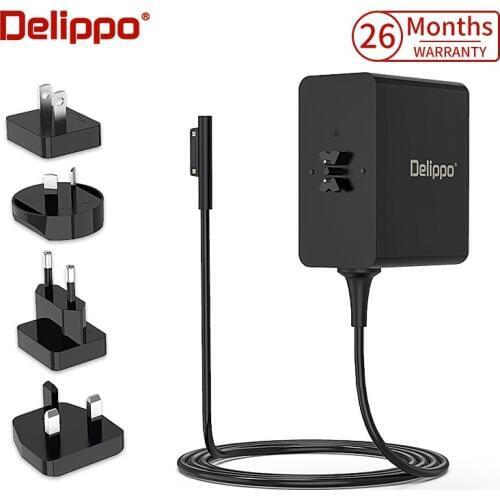 For Microsoft Surface Book Pro 4 3 Model 1706 15V 4A 65W Power Supply Adapter Delippo