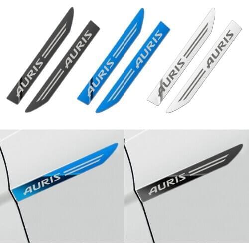 Car styling For Toyota AURIS 2010-2020 body leaf plate decoration logo exterior decoration side logo sticker