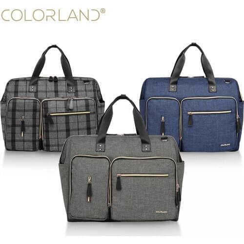 COLORLAND Large Diaper Bag Organizer Nappy Bags Maternity Bags For Mother Baby Bag Stroller Diaper Handbag Bolsa Maternidade