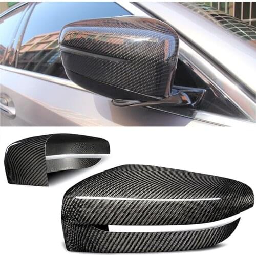 BMW Dry Carbon Fiber Rear View Mirror Shell Protective Decorative Cover for Modified G20 G30 New 3 Series New 567 Series