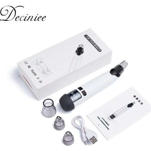 Deciniee Face Blackhead Remover Vacuum Acne Pore Pimple Removal BlackHead Vacuum Cleaner Suction Facial Skin Care Tool Machine