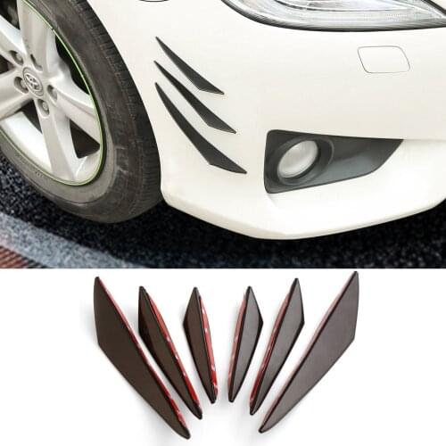 Car Front Bumper Lip Decoration Diffuser for F-ord M-ondeo Mk4 Focus 2 3 Mk2 Mk3 Fiesta Mk7 Ranger Fusion Kuga