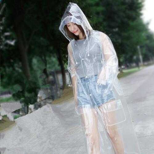 Long Raincoat Women cloak Waterproof Light Hooded Rain Coat Ponchos Jackets Female Chubasqueros Mujer capa de chuva