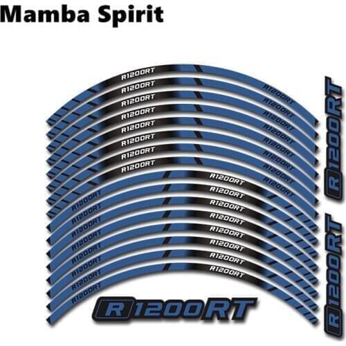 FOR BMW R1200RT Motorcycle Parts Contour Wheel Decoration Decal Sticker R1200 RT R 1200 RT